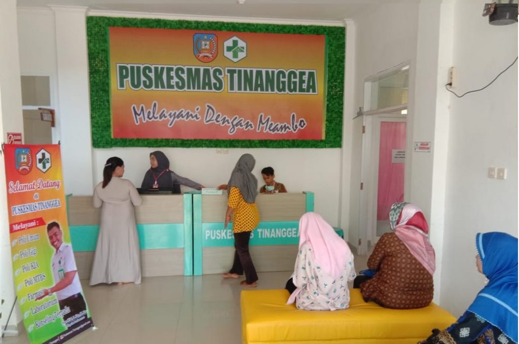 Puskesmas Tinanggea Terapkan Antrean Online