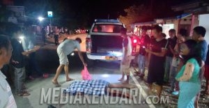 Tidur di Bahu Jalan Karena Mabuk, Pria di Konsel Tewas Terlindas Mobil