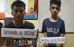 Edarkan Narkoba, Dua Warga Mokoau Diringkus Polisi