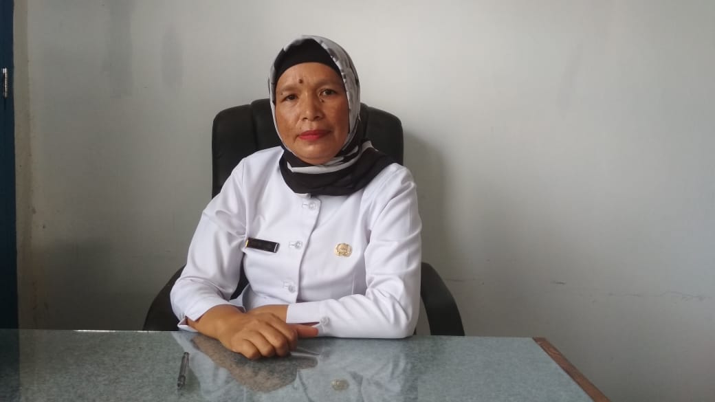 Kepala Bidang Pencegahan dan Penanggulangan Penyakit (P2P) Dinas Kesehatan (Dinkes) Kota Baubau, Marfiah Tahara