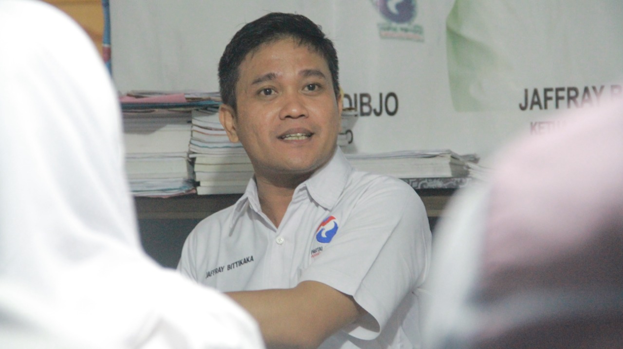 Ketua Dewan Pimpinan Wilayah (DPW) Partai Perindo Sultra, Jaffray Bittikaka. ist