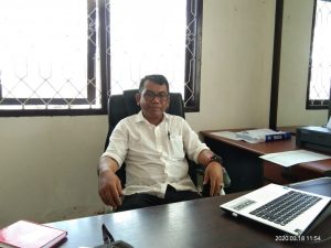 Kepala Badan Kepegawaian, Pendidikan, dan Pelatihan (BKPP) Mubar, Laode Mahajaya