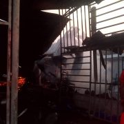 Kebakaran di Jalan Bunga Matahari, Kelurahan Watu-watu, Kecamatan Kendari Barat. Foto: Ferito Julyadi/Mediakendari.com