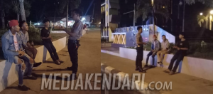 Antisipasi Tindak Kejahatan, Polsek Ranomeeto Tingkatkan Giat Patroli Malam Hari