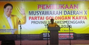 Musda X Golkar, Ridwan Bae: Ketua Partai Tidak Boleh Pelit