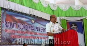 Kades dan Camat Jadi Garda Terdepan Pencegahan Corona di Bombana