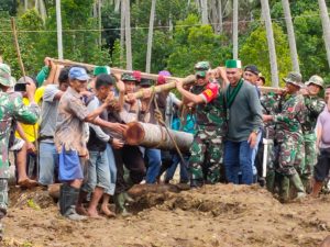 HMI Kolut Apresiasi Giat TMMD ke-107 Kodim 1412/Kolaka