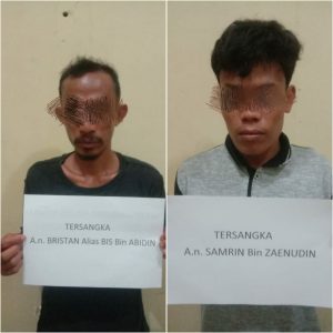 Polres Bombana Tangkap Dua Pria yang Biasa Order Sabu di Tambang