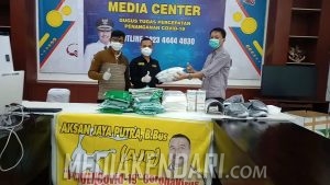 AJP Bantu Puluhan Dos APD Untuk Tenaga Medis di RS Konsel