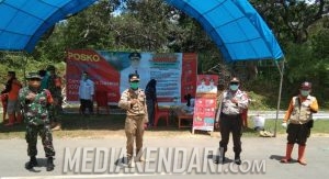 Berkendara ke Kusambi Mubar, Kendaraan Bakal “Dimandikan” Pakai Disinfektan