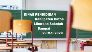 Libur Sekolah di Buton Diperpanjang Hingga Mei 2020