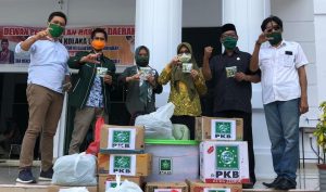 Fraksi PKB DPRD Kolut Bantu Warga  Terdampak Covid-19