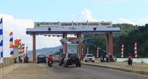 Cegah Penyebaran Covid-19, Pungutan Retribusi Tol Bypass Lasusua – Tobaku Dihentikan