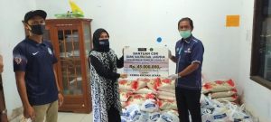 Bank Sultra Cabang Lasusua Serahkan CSR 300 Paket Sembako Untuk Masyarakat