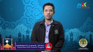 Ucapan Ramadan Sakrianto Djawie, SP. MSi- Kepala Balai KSDA Sulawesi Tenggara