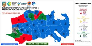 Dua Pasien Positif Covid-19 di BLUD RS Konsel Dinyatakan Sembuh