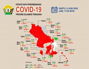 Tiga Pasien Positif Covid-19 di Sultra Dinyatakan Sembuh