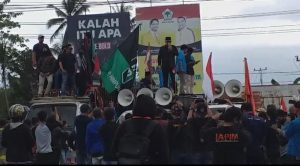 Sudirman Penuhi Janji Pimpin Demo Tolak TKA