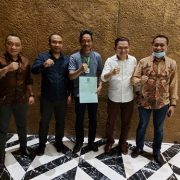 Foto Bersama Ir H Amrullah MT (tengah kaos biru) Bersama Ketua DPW PKB Provinsi dan Pengurus DPC Konkep