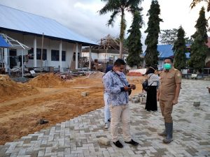 Dua Gedung Isolasi Pasien Covid-19 Pemprov Sultra Rampung