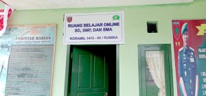 Peduli Pendidikan, Koramil Rumbia Siapakan Wifi Gratis Untuk Siswa