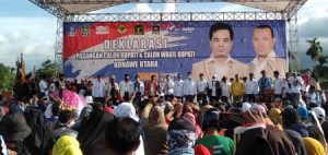 Ketua DPRD Sultra Dukung Raup-Iskandar Tumbangkan Ruksamin di Pilkada Konut