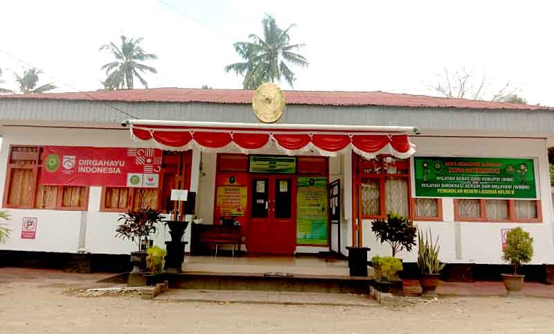 Kantor Pengadilan Negeri (PN) Lasusua kabupaten Kolaka Utara