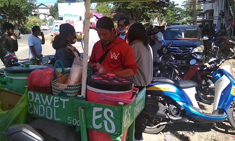 Pedagang cendol dawet