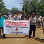 Perusahaan BPB Tidak Miliki Izin Lintas, LSM Jarak Sultra Blokade Jalan