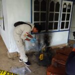 OTK Lempar Bom Molotov ke Rumah Ketua KPU Muna, Kursi Depan Hangus