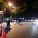 Arus Lalin Malam Tahun Baru di Kendari Tertib