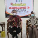 Wali Kota Kendari Jalani Vaksinasi Tahap II, Sembilan Tokoh Turut Divaksin