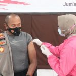 139 Personel Polres Kendari Jalani Vaksinasi Covid-19