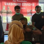 Puluhan Personel Satpol PP Bombana Akhirnya Berani Divaksin Covid-19