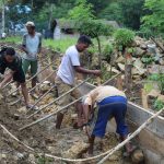 Mudah Tergenang, TNI Buatkan Drainase untuk Desa Sangia Arano