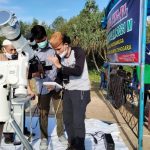 Teleskop Astronomi Fakultas Syariah IAIN Kendari Digunakan dalam Pemantauan Hilal di Sultra