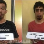 Dua Pengedar Sabu Tempel di Kendari Diringkus Polisi