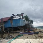 Sejumlah Rumah Warga di Pulau Sagori Bombana Rusak Diterjang Angin Puting Beliung