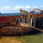 Nyaris Tenggelam, Kapal Tongkang PT GMS Berhasil Dievakuasi