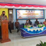 Polres Konsel Launching Desa Pangan Jaya Sebagai Kampung Tangguh Anti Norkoba