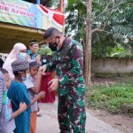 Kunjungi Panti Asuhan, Danrem 143/HO Bagikan Sembako