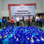 Peringati Hari Pelanggan, Bank Sultra Bagikan Ribuan Sembako