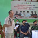 Tim URC Konut Serahkan Bantuan PPKM di Empat Kecamatan