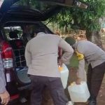 Operasi Sikat, 130 Liter Miras Tradisional Milik Warga di Baubau Disita Polisi