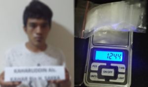 Polisi Amankan Seorang Warga Morosi Pembawa Sabu 12,44 gram