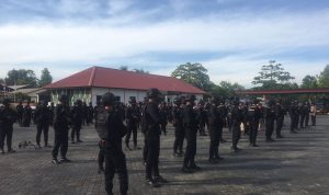 Brimob Polda Sultra, Berangkatkan 102 Personil Ke Papua