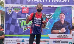 Belum Terkalahkan, Fahmi Basam Kembali Raih Juara Umum di  Ajang Balap Motor Madil Cup Kendari