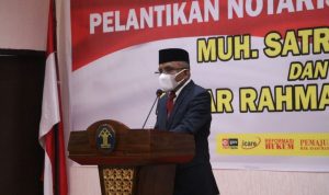 Dua Notaris Pengganti Dilantik, Kakanwil Beri Apresiasi