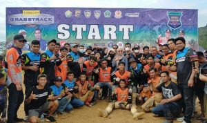 Zidan Juara 1 Special Engine 250cc Pada Ajang Kejurnas Grasstrack Seri Pertama Sulawesi