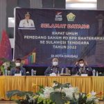 Hadiri Rapat Umum RUPS-PD-BPR Se-Sultra, Gubernur Ali Mazi Harapkan Peningkatan Pelayanan Kredit